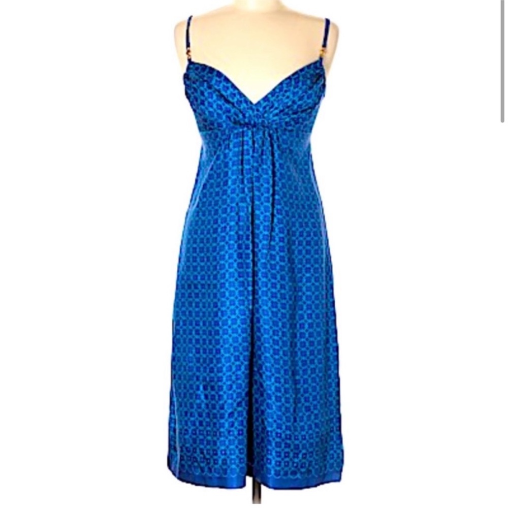Shoshanna Blue Sleeveless Dress
